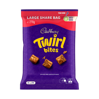 Cadbury Dairy Milk Twirl Chocolate Bites | 270g