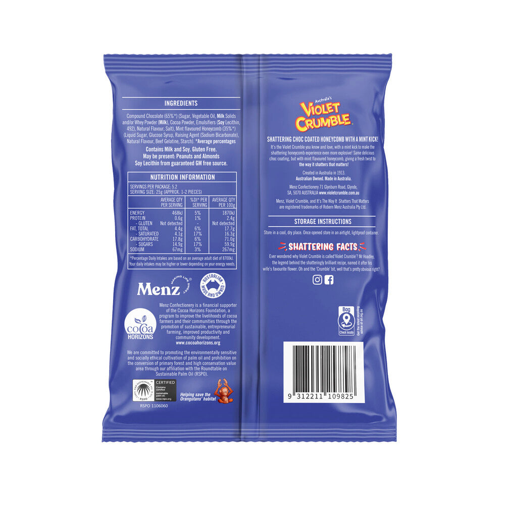 Violet Crumble Mint Bag | 130g