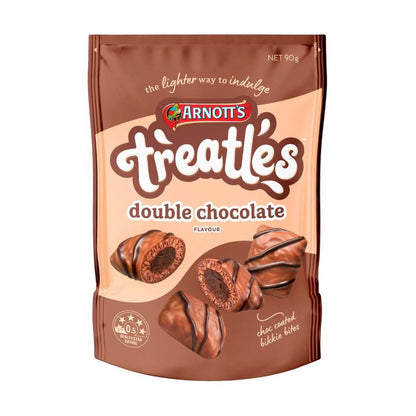 Arnott's Treatles Double Chocolate Biscuits | 90g