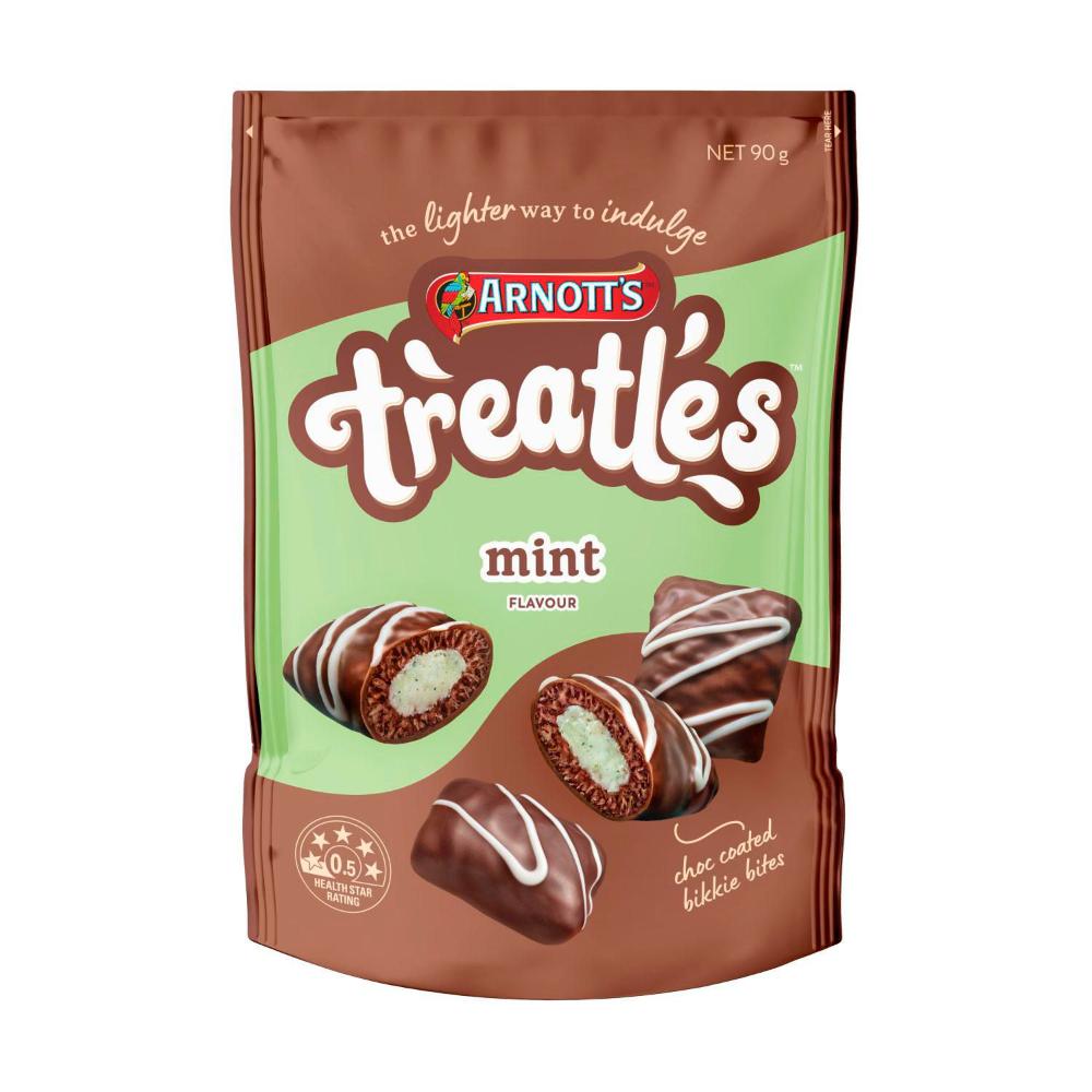 Arnott's Treatles Mint Biscuits | 90g