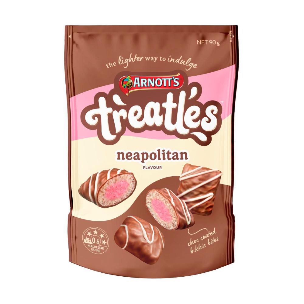 Arnott's Treatles Neapolitan Biscuits | 90g