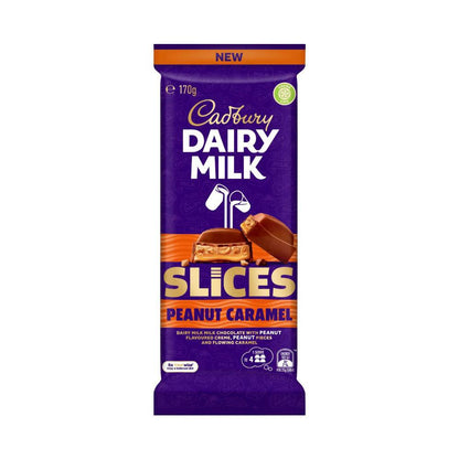 Cadbury Peanut Caramel Slice Chocolate Block | 170g