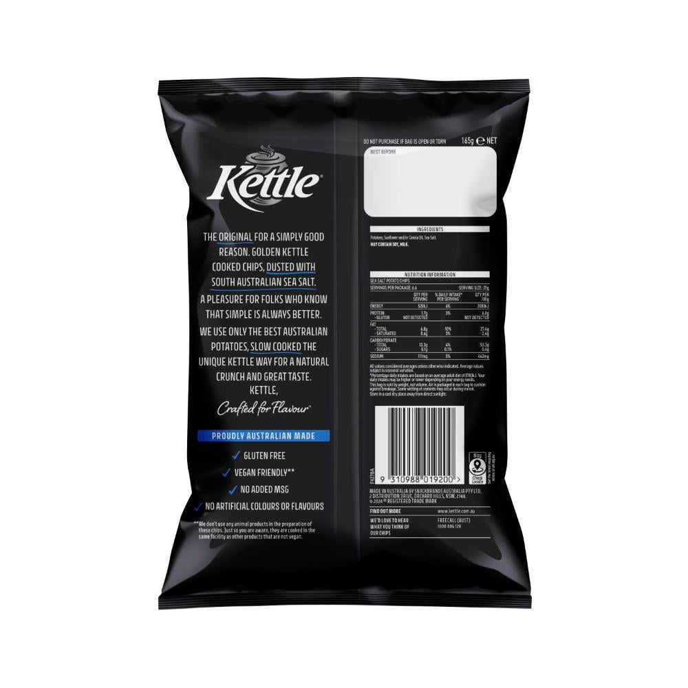 Kettle Sea Salt Potato Chips | 165g