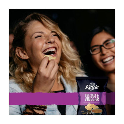 Kettle Sea Salt & Vinegar Potato Chips | 165g