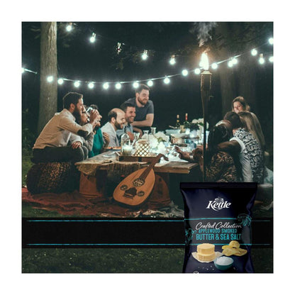 Applewood Smoked Butter & Sea Salt Chips | Kettle Crafted Collection | 150g
