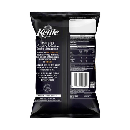 Black Truffle & Sea Salt Chips | Kettle Crafted Collection | 150g