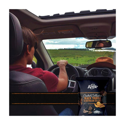 Black Truffle & Sea Salt Chips | Kettle Crafted Collection | 150g