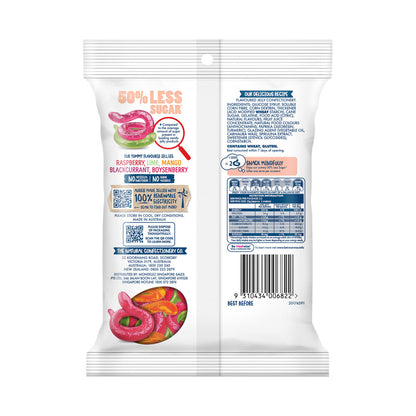 The Natural Confect Co. 50% Less Sugar Snakes | 130g