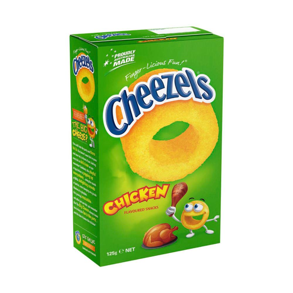 Cheezels Chicken Flavoured Snacks | 125g – Australian Snacks