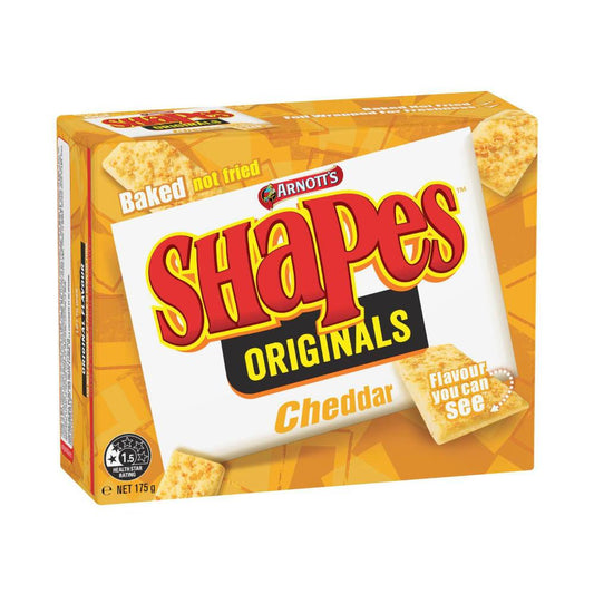 Arnott's Shapes Original Cheddar | 175g