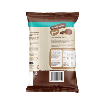 Table of Plenty Mini Rice Cakes with Milk Chocolate – 6 Snack Packs | 84g