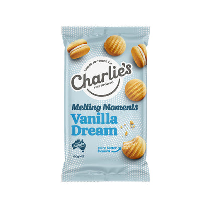 Charlie's Vanilla Dream Melting Moments with Buttercream Filling | 120g
