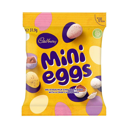 Cadbury Mini Eggs | Chocolate Easter Eggs with Candy Shell | 31.9g