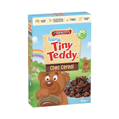 Arnott's Teeny Tiny Teddy Choc Cereal | Chocolate Flavored Cereal | 350g