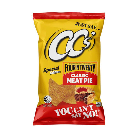 CC's Four'N Twenty Meat Pie Flavored Corn Chips | 175g