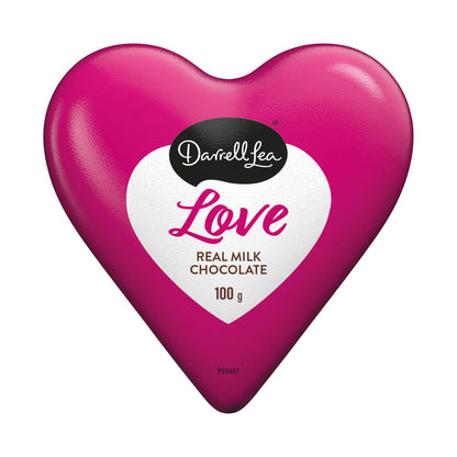 Darrell Lea Milk Chocolate Love Heart | 100g