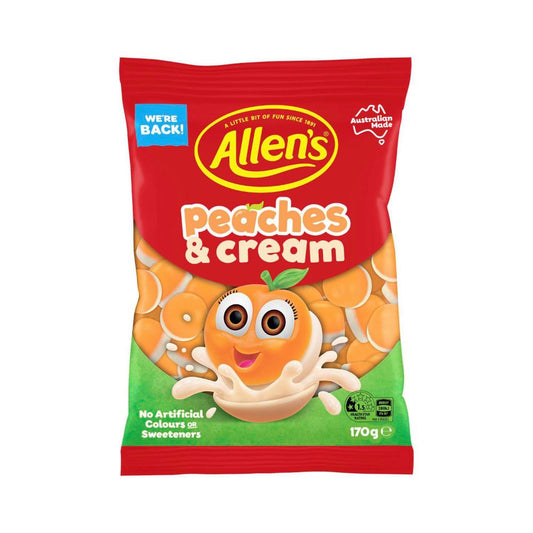 Allen's Peaches & Cream Gummies | 170g
