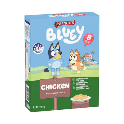Arnott's Bluey Snacks Chicken Multipack | 168g