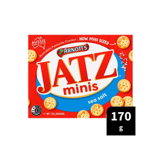 Arnott's Jatz Minis Crackers Sea Salt | 170g