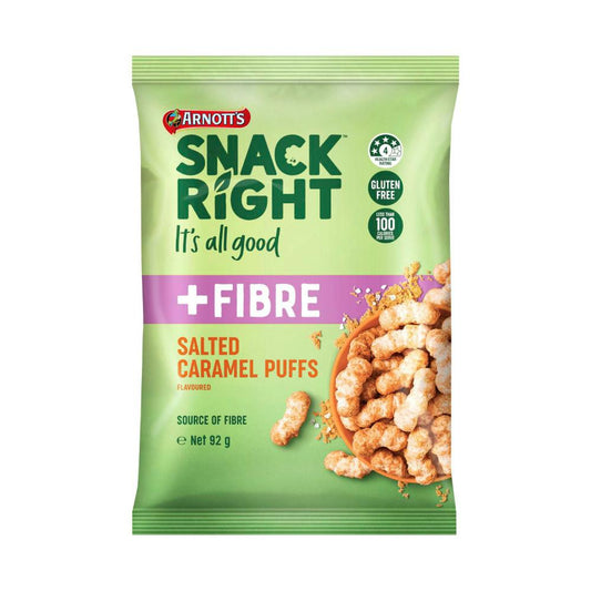 Arnott's Snack Right Salted Caramel Puffs | 92g
