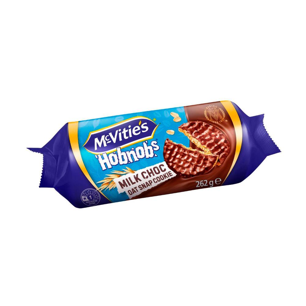 McVitie's Hobnobs Milk Chocolate Oat Snap Cookies | 262g