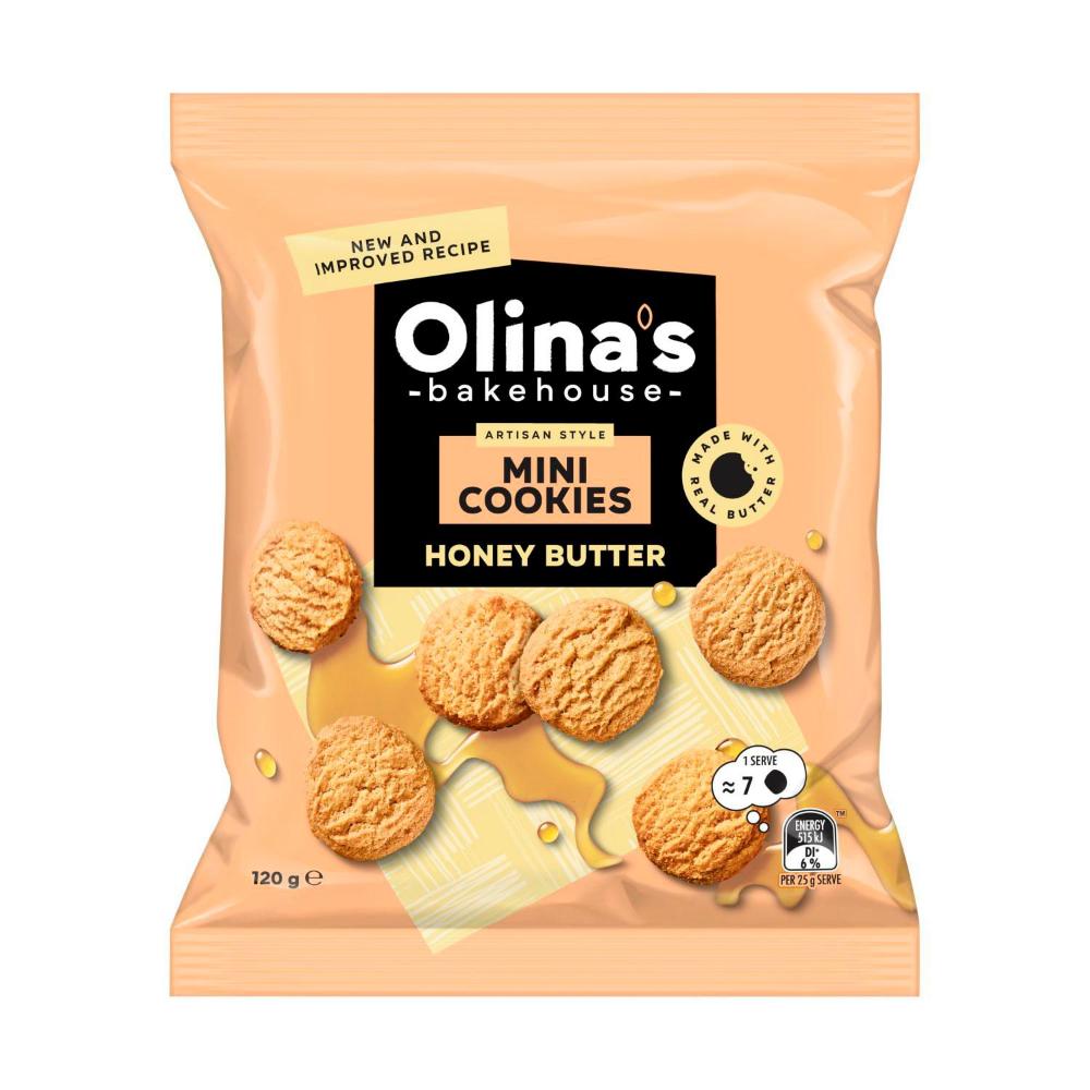 Olina's Bakehouse Mini Cookies Honey Butter | 120g