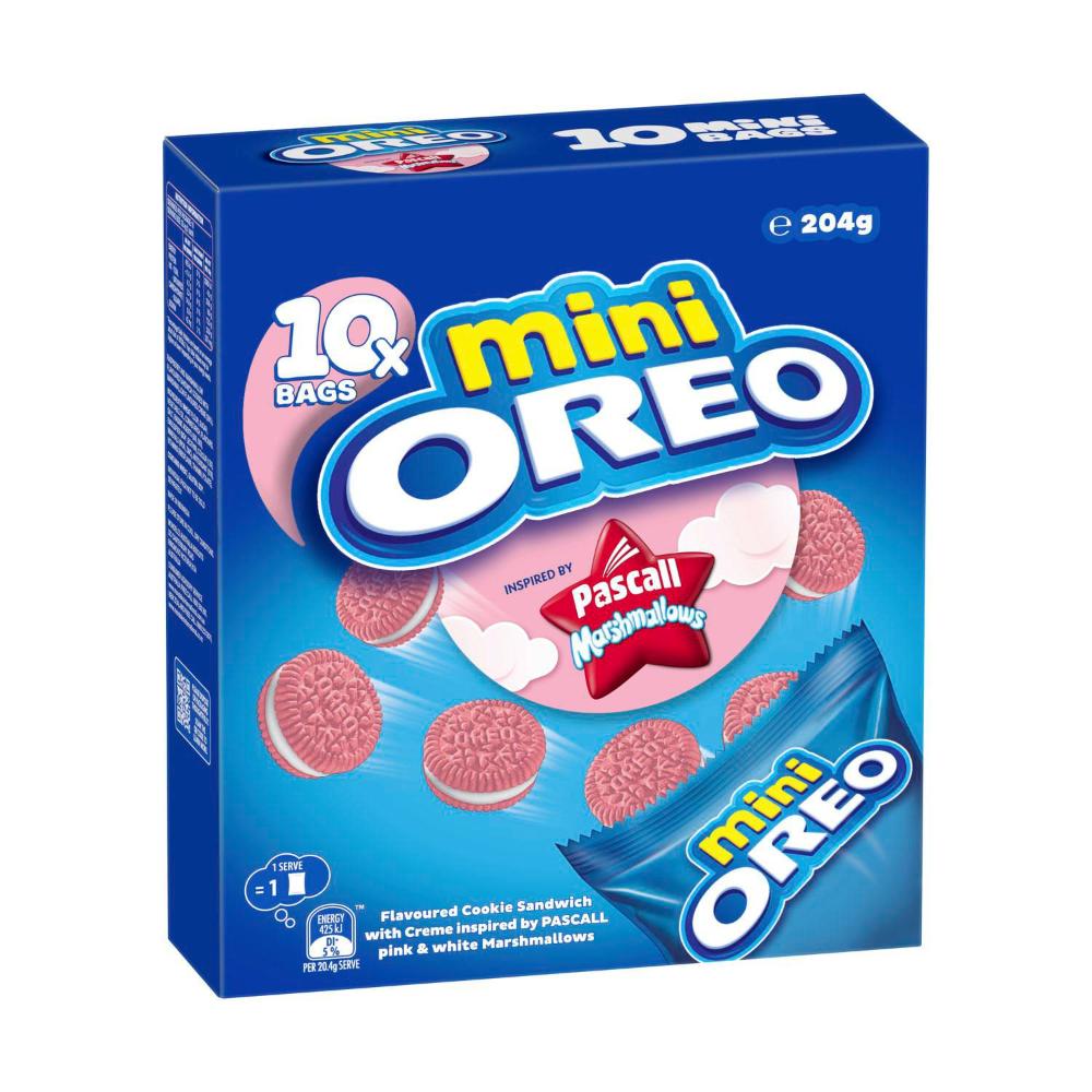Mini Oreo Pascall Marshmallow Cookies – 10 Pack | 204g