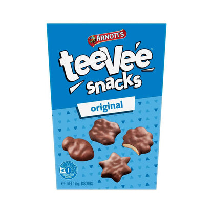 Arnotts TeeVee Snacks Original Chocolate Covered Biscuits | 175g