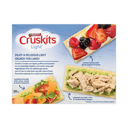 Arnott's Cruskits Light 97% Fat Free Crispbread | 125g