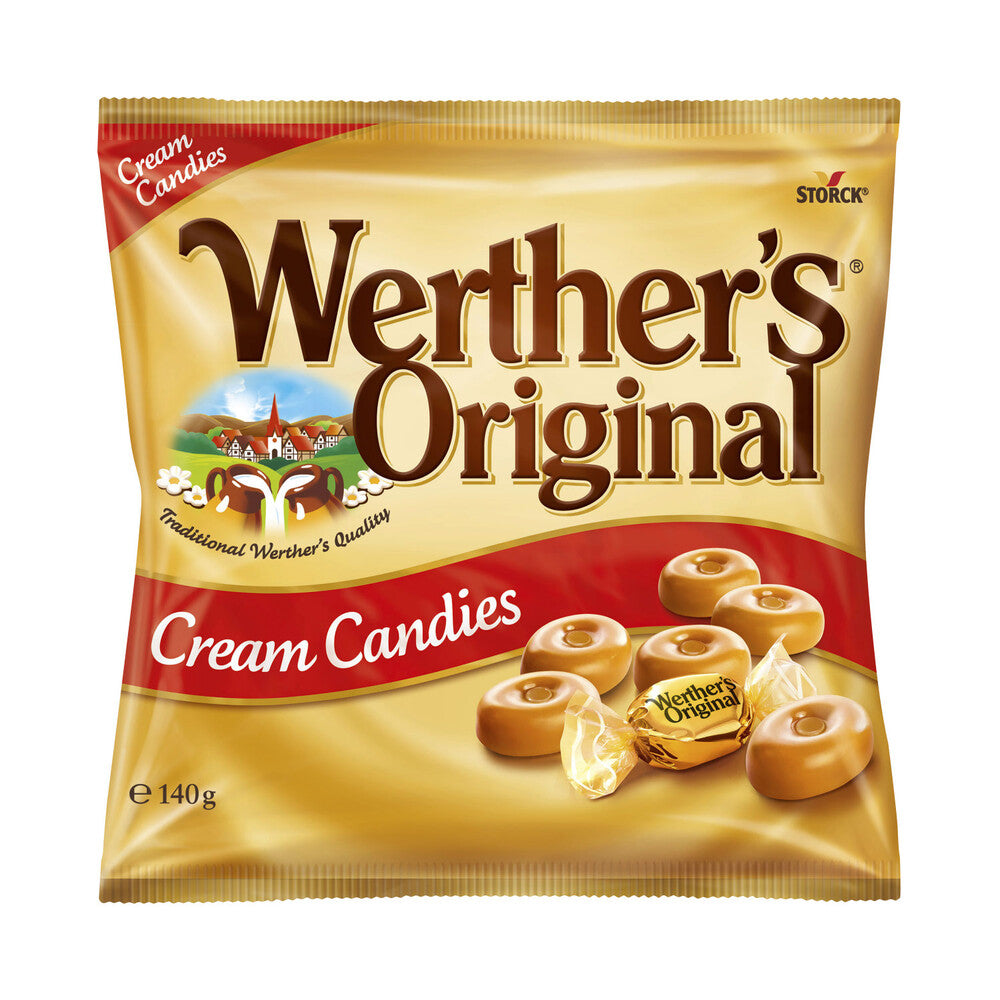 Werther's Original Cream Candies – Caramel Hard Candy | 140g
