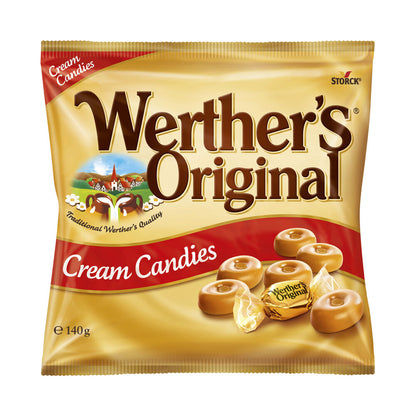 Werther's Original Cream Candies – Caramel Hard Candy | 140g
