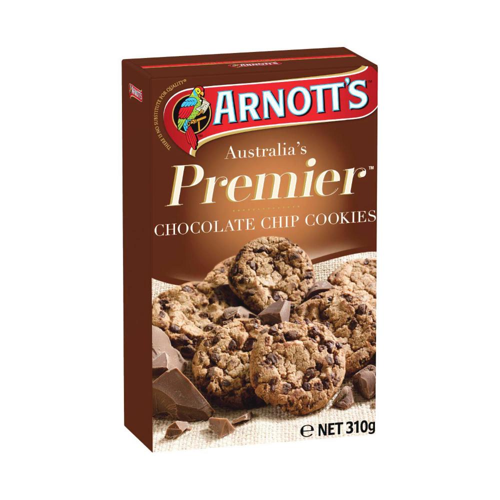 Arnott's Premier Choc Chip Cookies | 310g