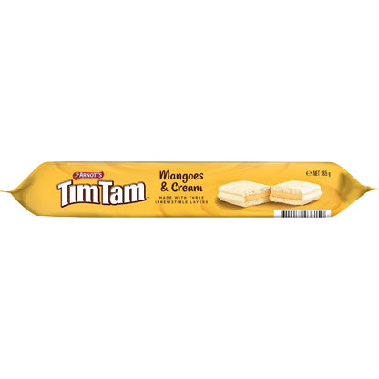 Tim Tam Mangoes & Cream | Arnott's Mango Flavored Tim Tams | 165g