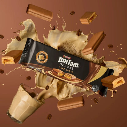 Arnotts Tim Tam Deluxe Cafe Latte Chocolate Biscuits | 175g