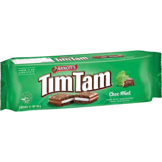 Tim Tam Choc Mint biscuits are the refreshing new flavor from Arnott's.