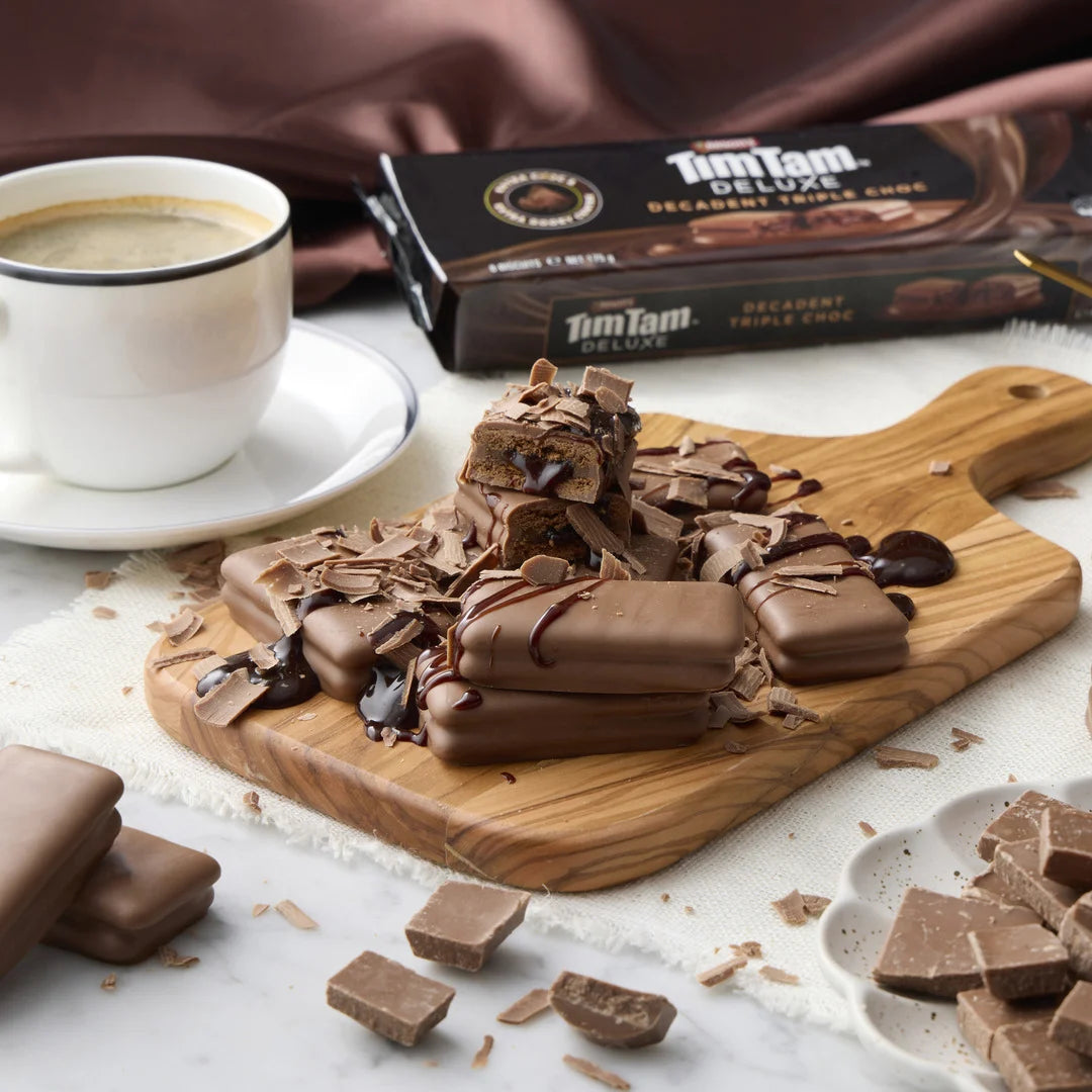 Arnotts Tim Tam Deluxe Decadent Triple Choc Biscuits | 175g